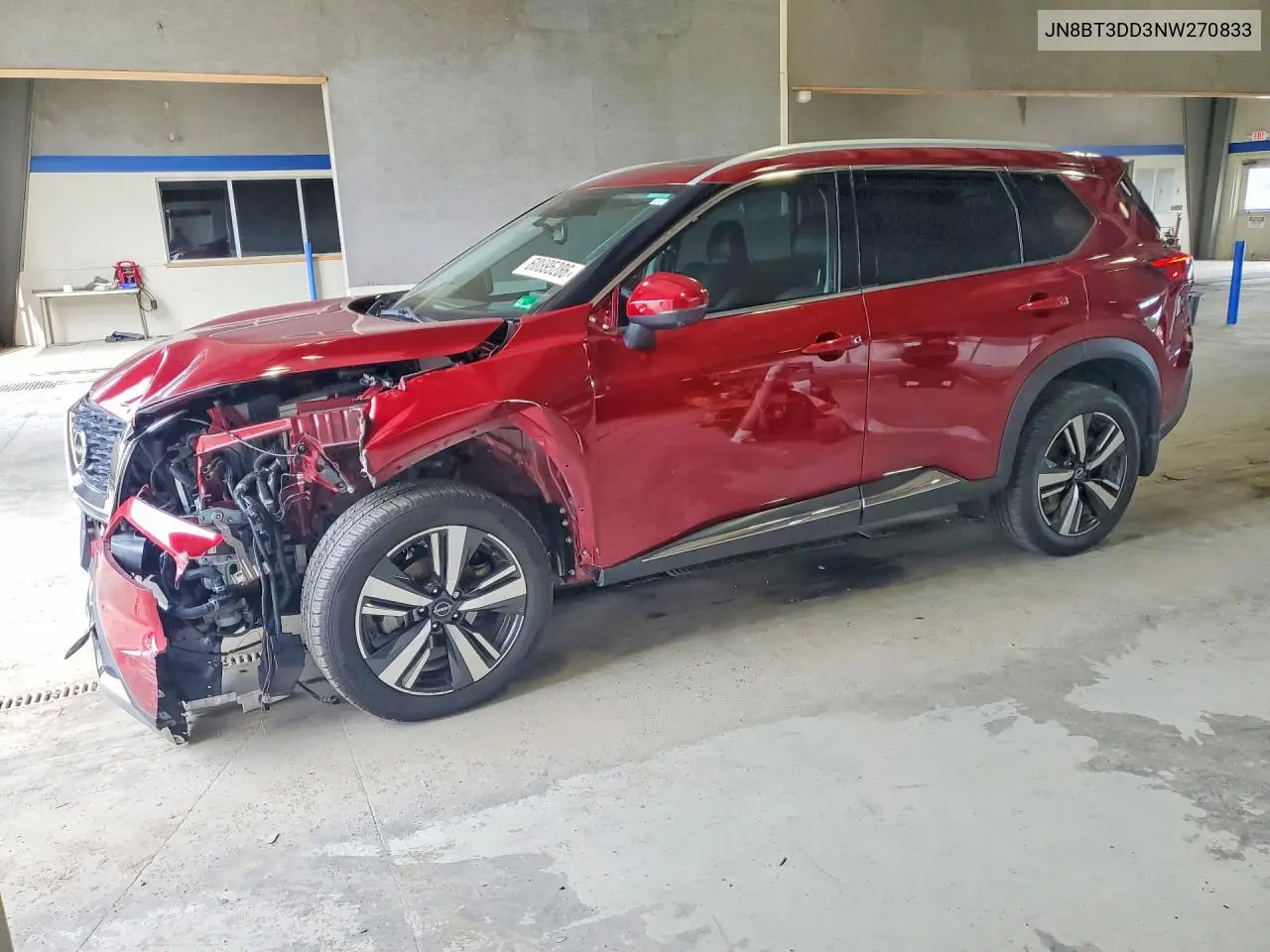 2022 Nissan Rogue Platinum VIN: JN8BT3DD3NW270833 Lot: 60895286