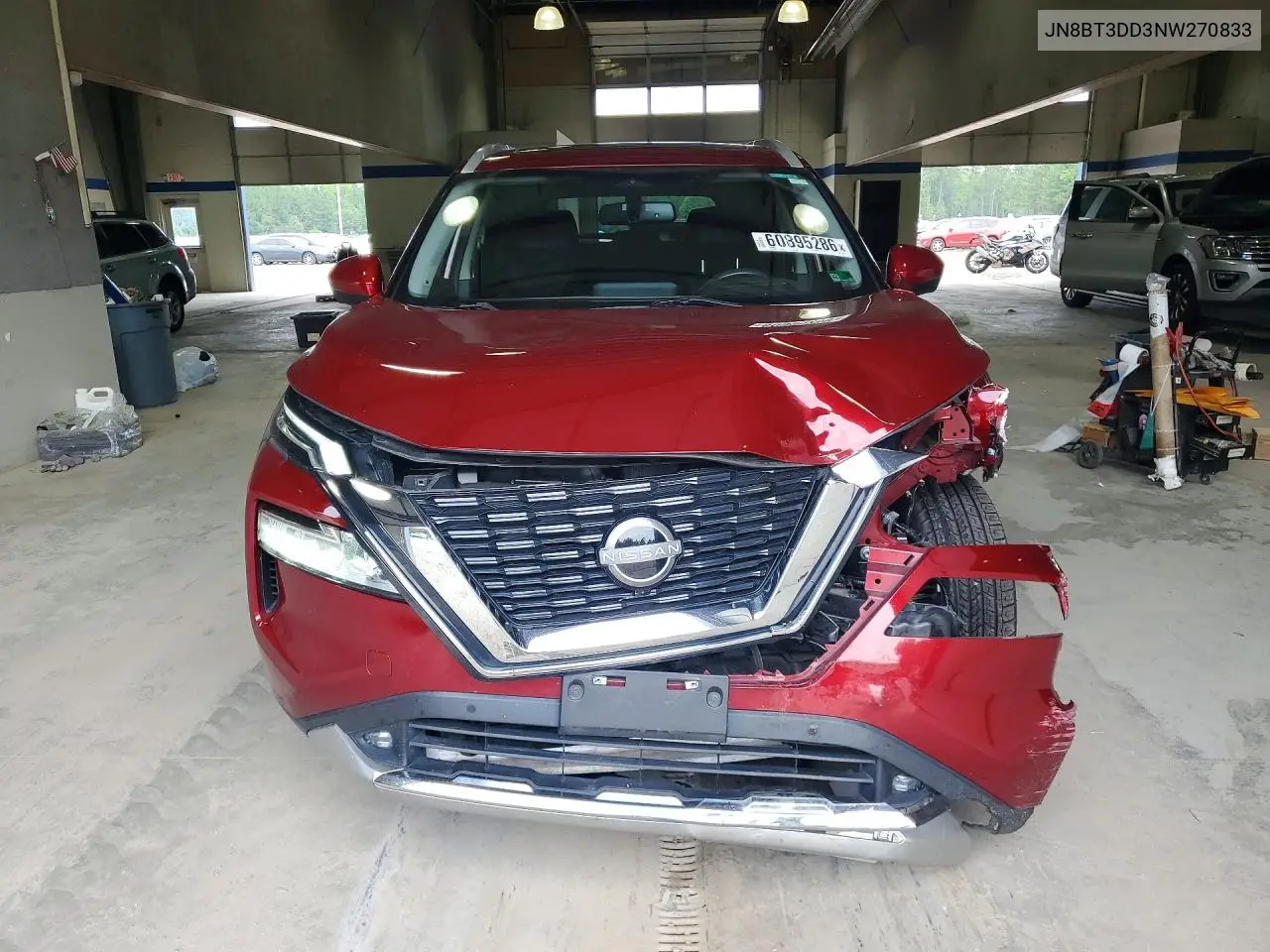 2022 Nissan Rogue Platinum VIN: JN8BT3DD3NW270833 Lot: 60895286