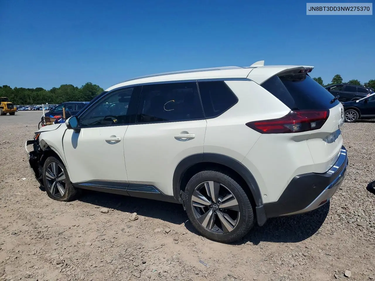 JN8BT3DD3NW275370 2022 Nissan Rogue Platinum