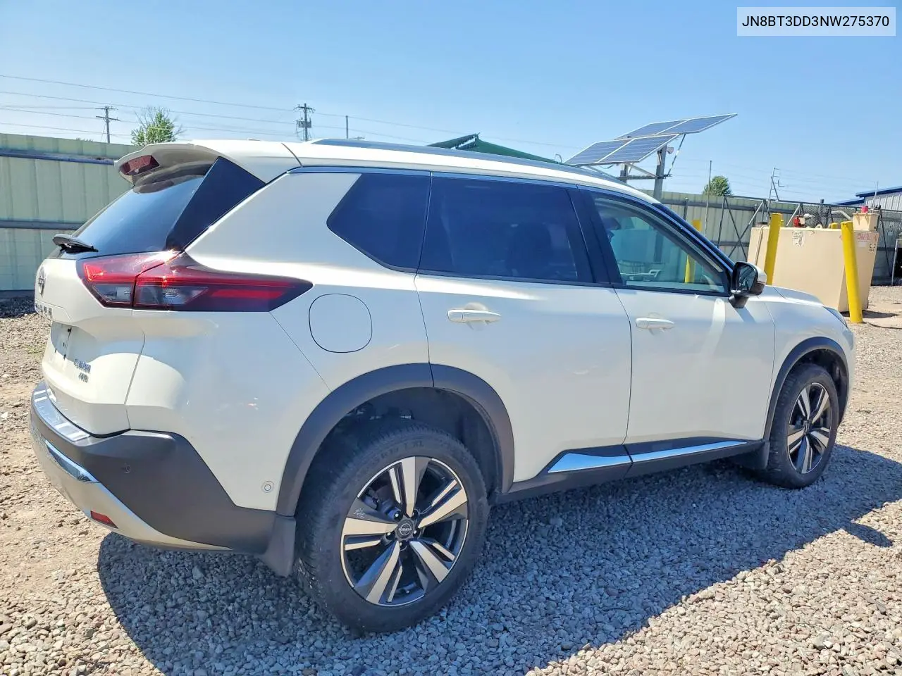 JN8BT3DD3NW275370 2022 Nissan Rogue Platinum