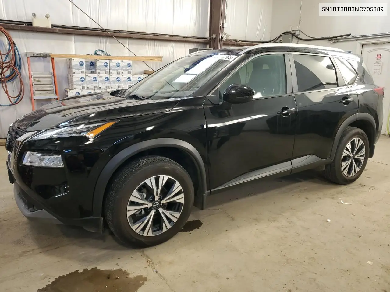 5N1BT3BB3NC70538X 2022 Nissan Rogue Sv