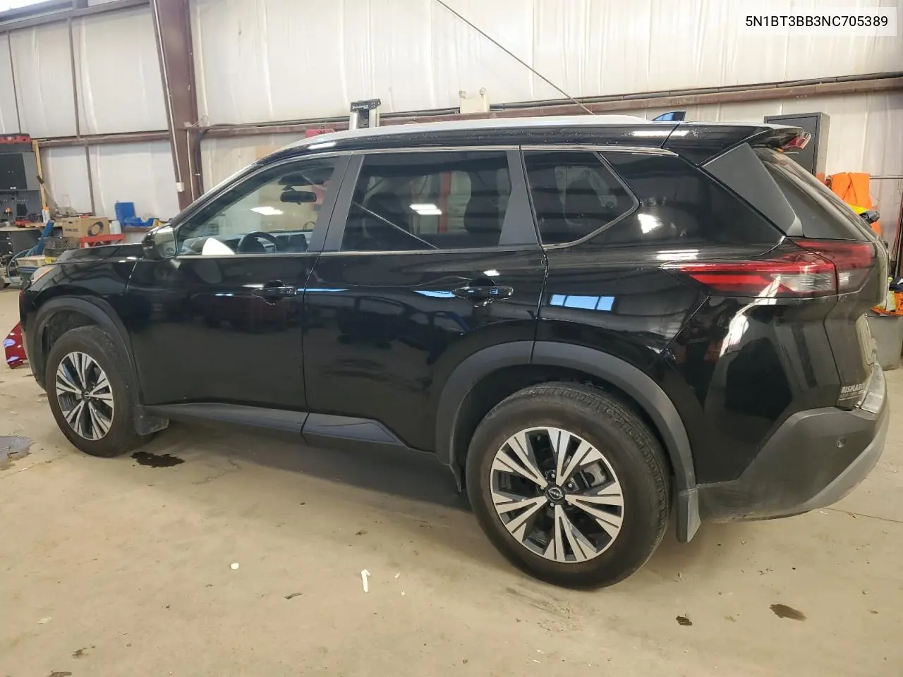5N1BT3BB3NC70538X 2022 Nissan Rogue Sv