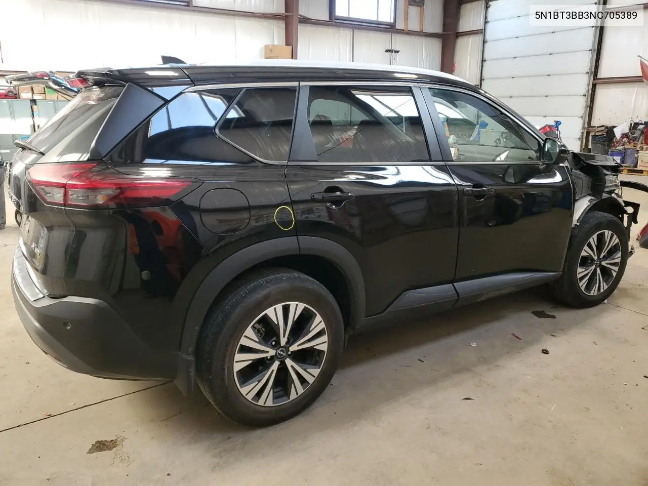 5N1BT3BB3NC70538X 2022 Nissan Rogue Sv