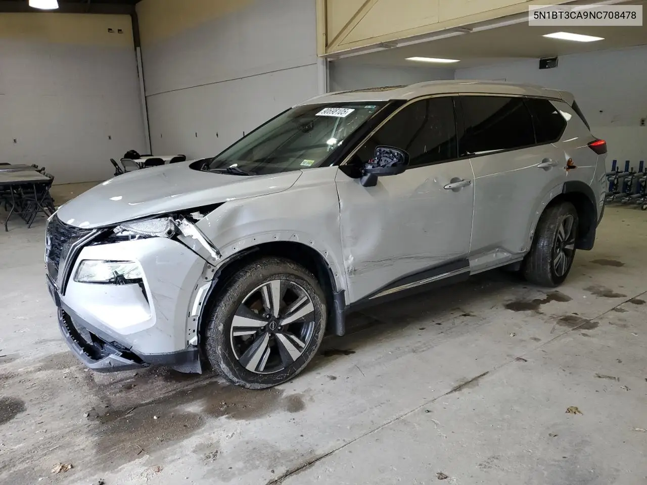 5N1BT3CA9NC708478 2022 Nissan Rogue Sl