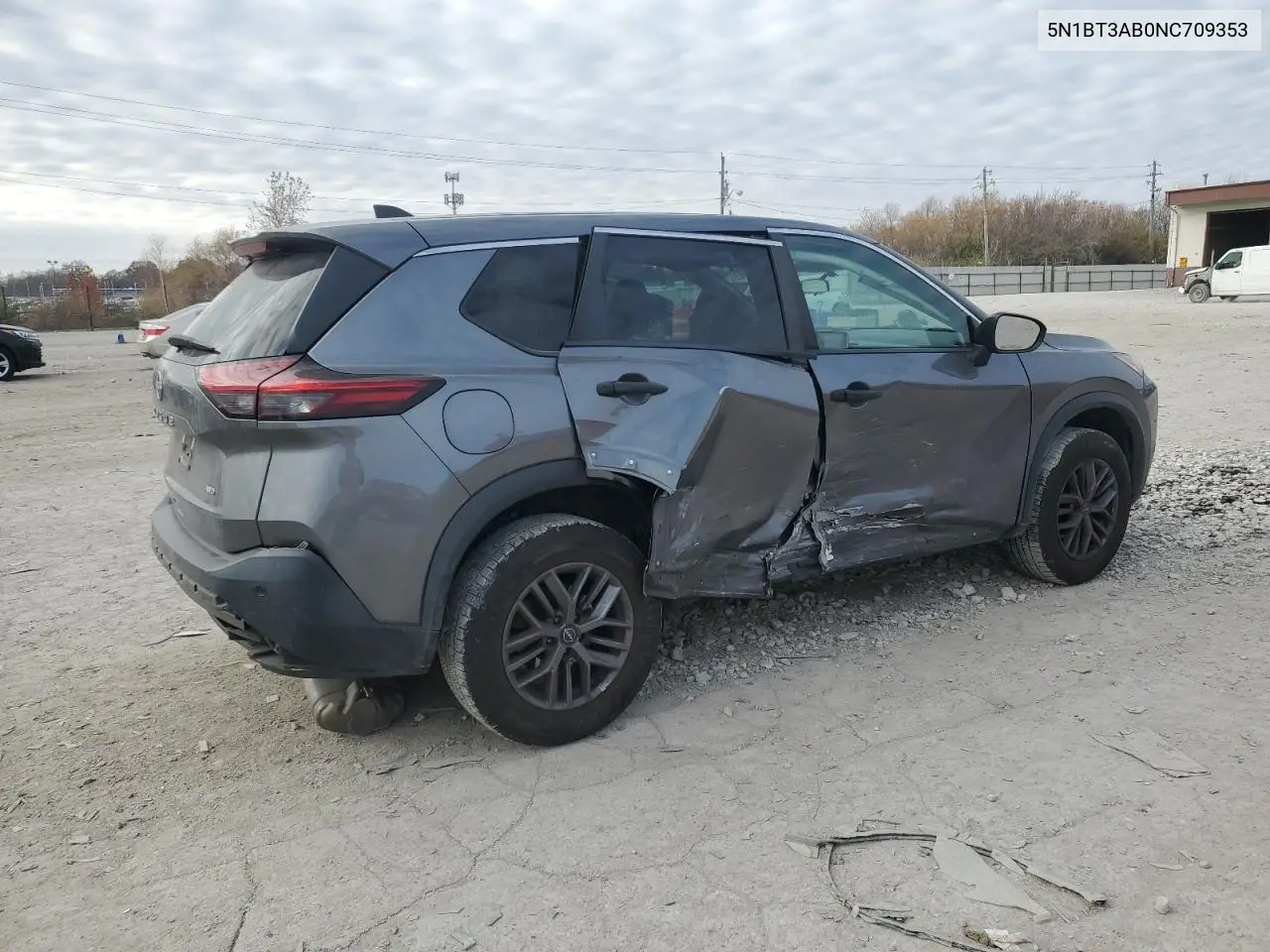 5N1BT3AB0NC709353 2022 Nissan Rogue S
