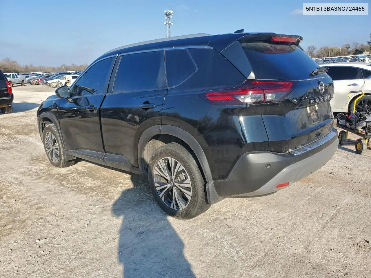 5N1BT3BA3NC724466 2022 Nissan Rogue Sv