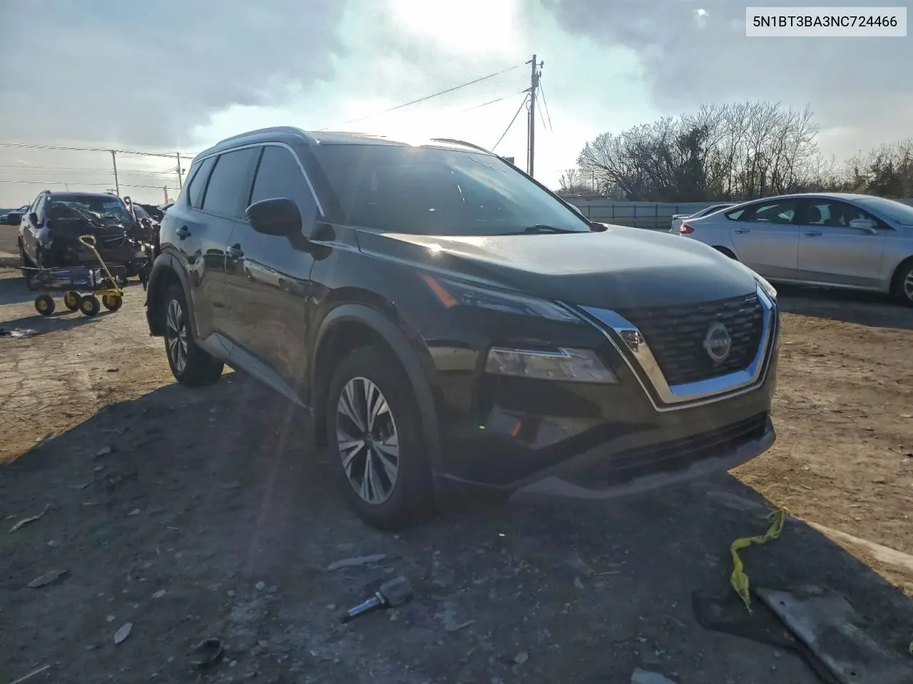 5N1BT3BA3NC724466 2022 Nissan Rogue Sv