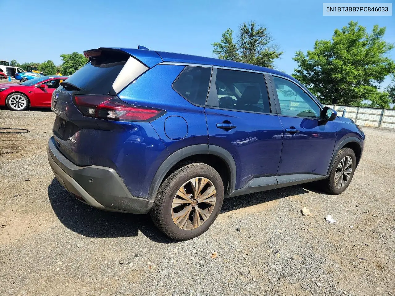 2023 Nissan Rogue Sv VIN: 5N1BT3BB7PC846033 Lot: 60823676