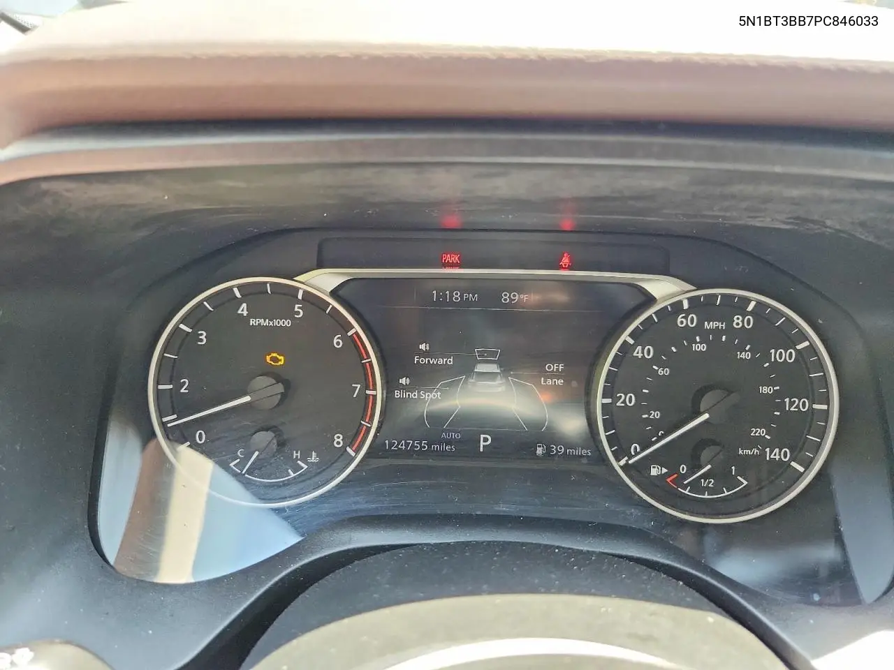 2023 Nissan Rogue Sv VIN: 5N1BT3BB7PC846033 Lot: 60823676