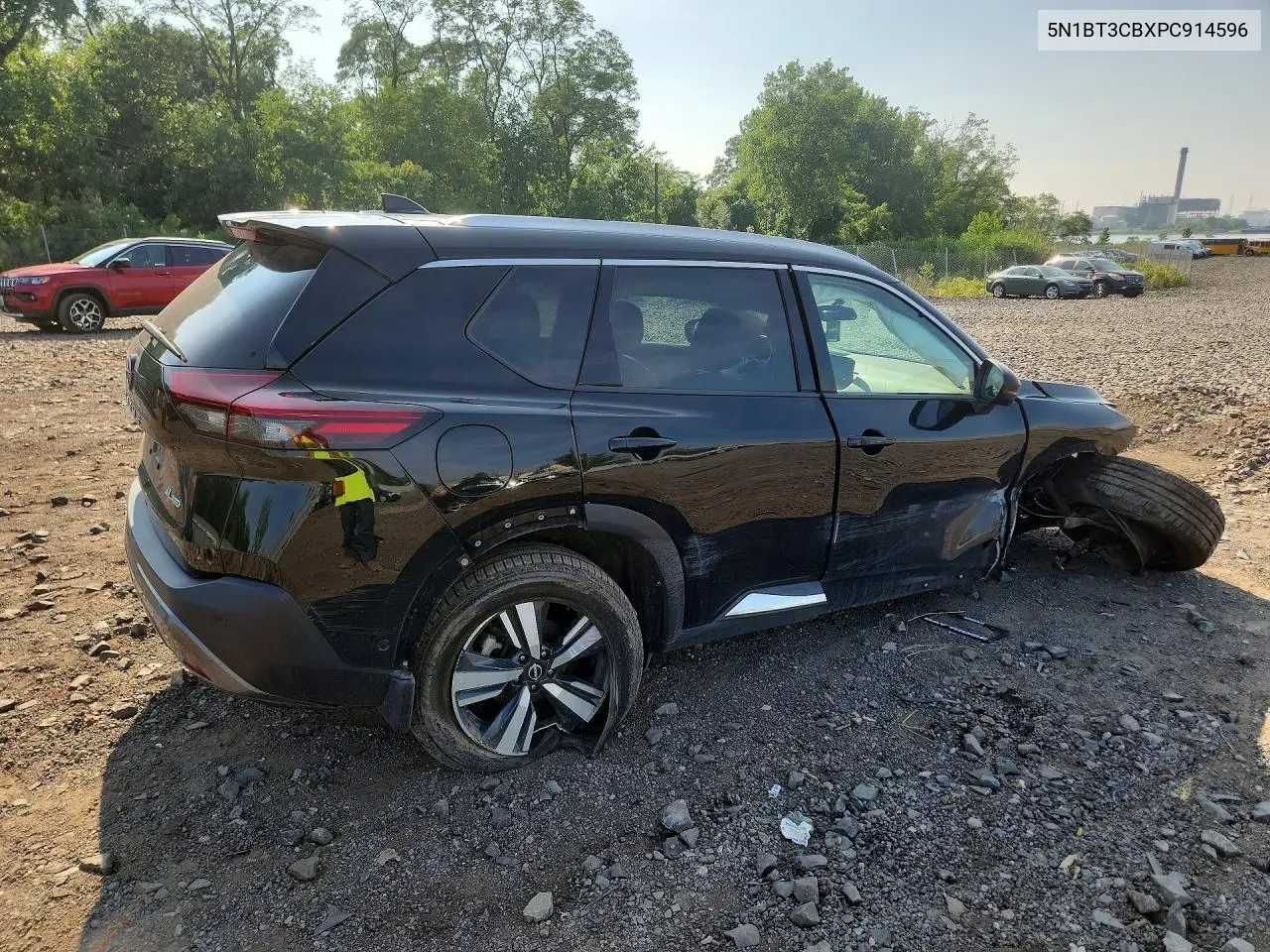 2023 Nissan Rogue Sl VIN: 5N1BT3CBXPC914596 Lot: 61003206