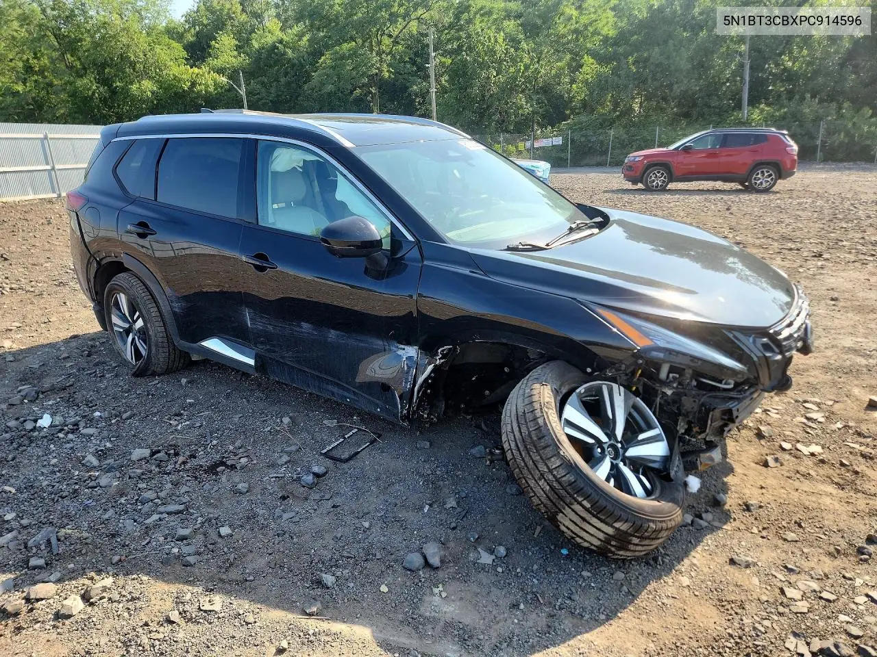 2023 Nissan Rogue Sl VIN: 5N1BT3CBXPC914596 Lot: 61003206