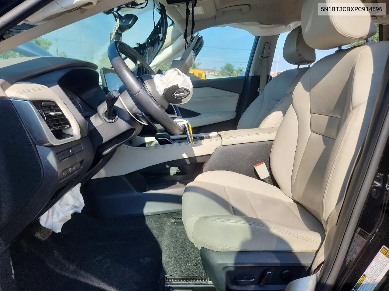 2023 Nissan Rogue Sl VIN: 5N1BT3CBXPC914596 Lot: 61003206