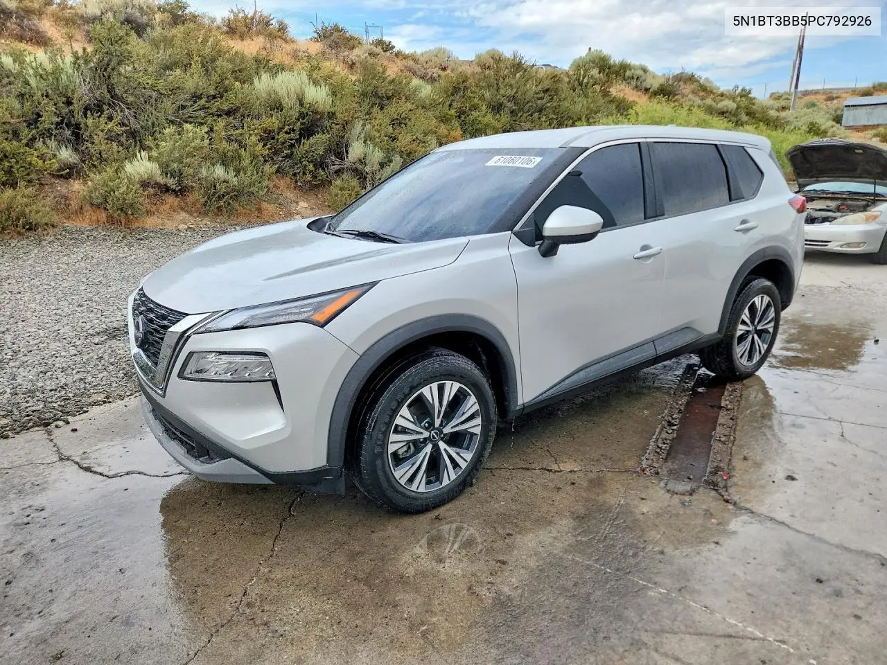 2023 Nissan Rogue Sv VIN: 5N1BT3BB5PC792926 Lot: 61060106