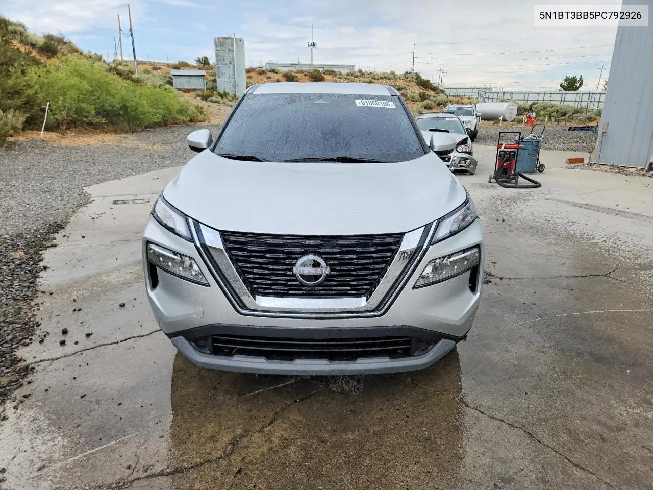 2023 Nissan Rogue Sv VIN: 5N1BT3BB5PC792926 Lot: 61060106