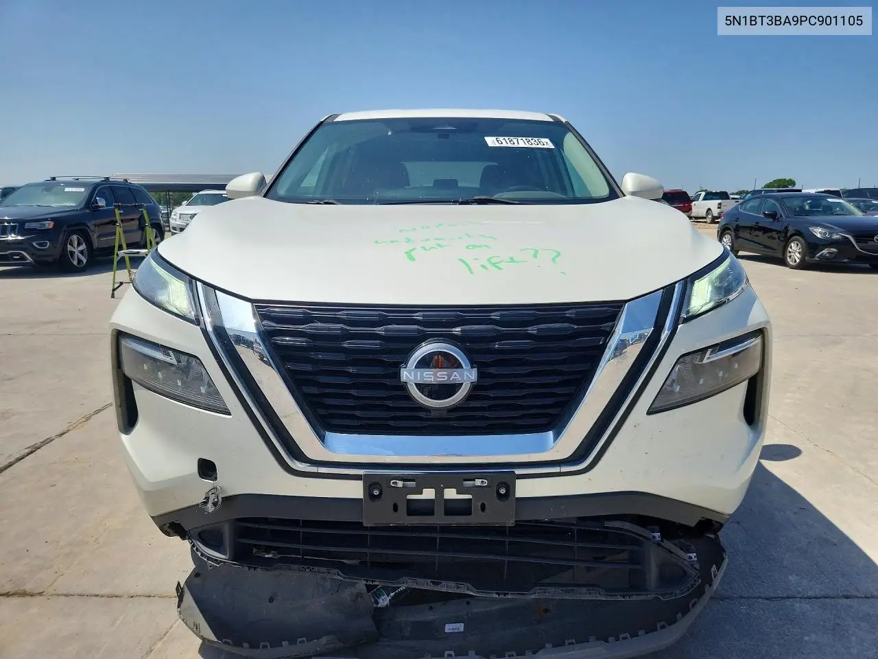 2023 Nissan Rogue Sv VIN: 5N1BT3BA9PC901105 Lot: 61871836