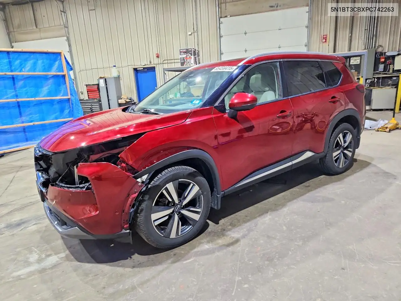 2023 Nissan Rogue Sl VIN: 5N1BT3CBXPC742263 Lot: 85458415