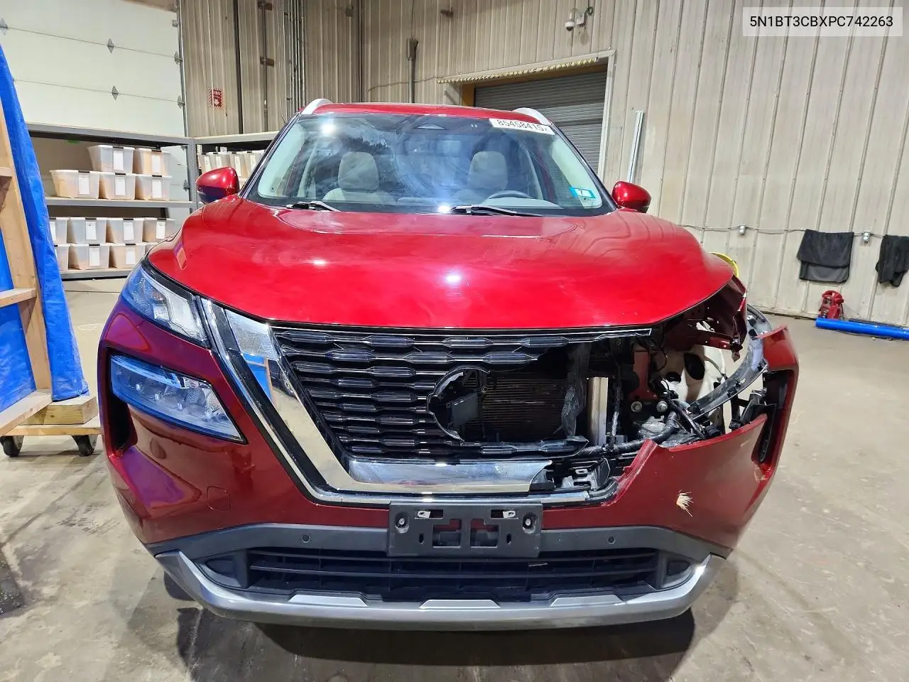 2023 Nissan Rogue Sl VIN: 5N1BT3CBXPC742263 Lot: 85458415