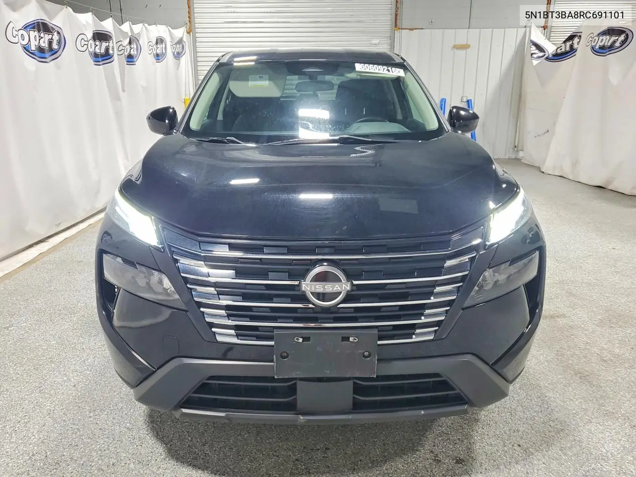 2024 Nissan Rogue Sv VIN: 5N1BT3BA8RC691101 Lot: 60609216