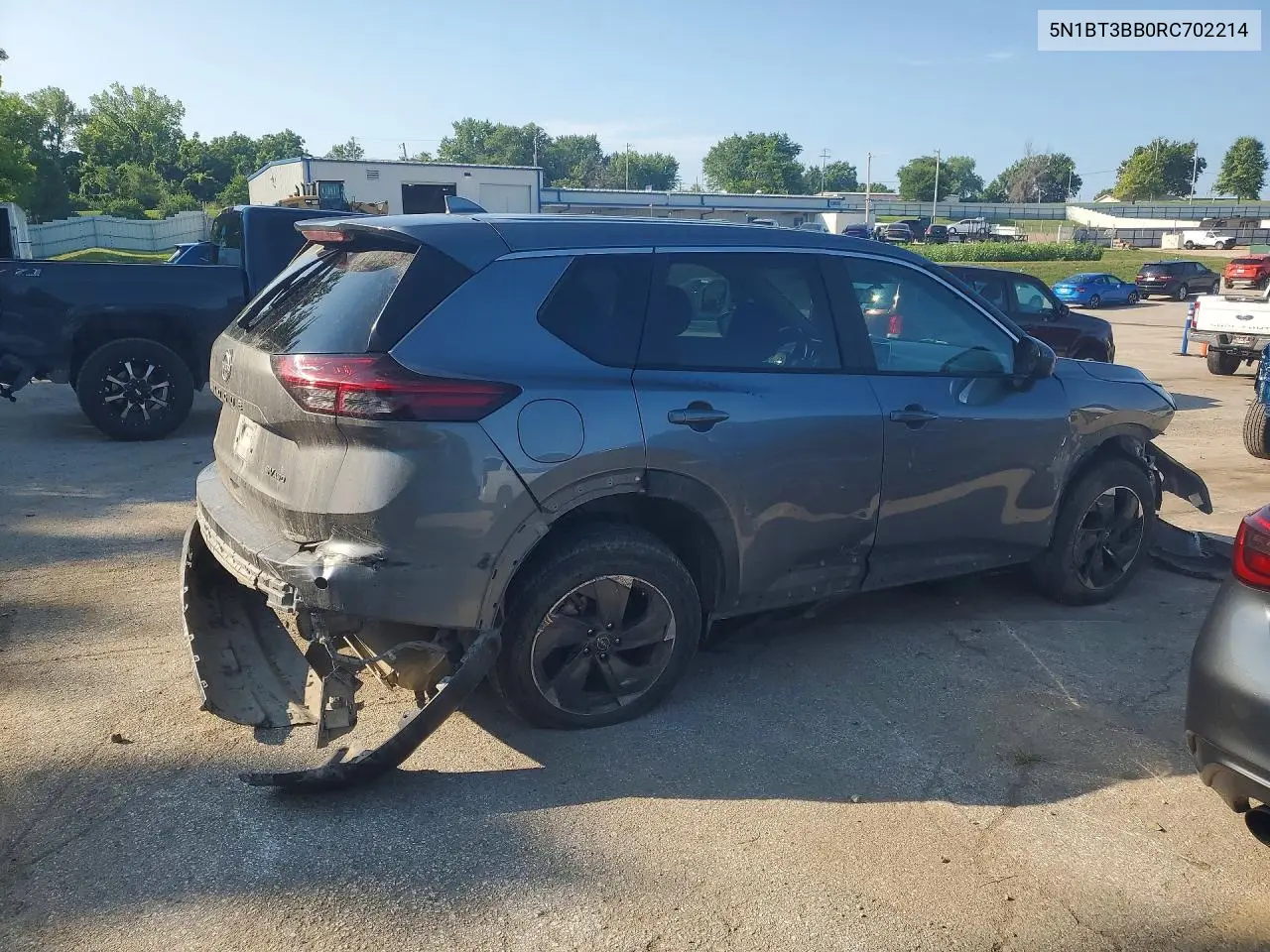 2024 Nissan Rogue Sv VIN: 5N1BT3BB0RC702214 Lot: 61092076