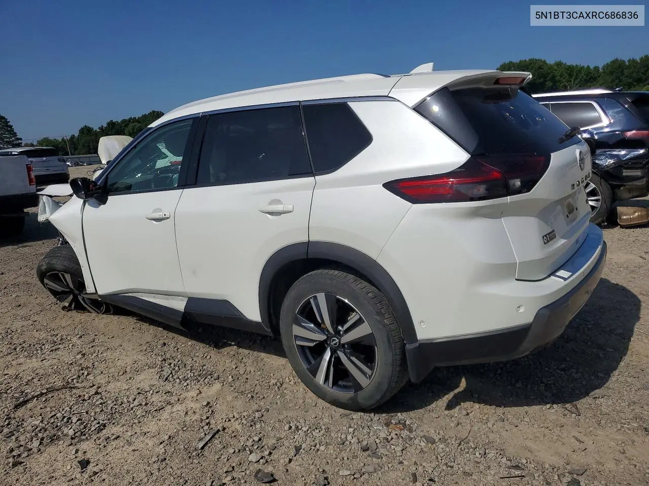 2024 Nissan Rogue VIN: 5N1BT3CAXRC686836 Lot: 61336476