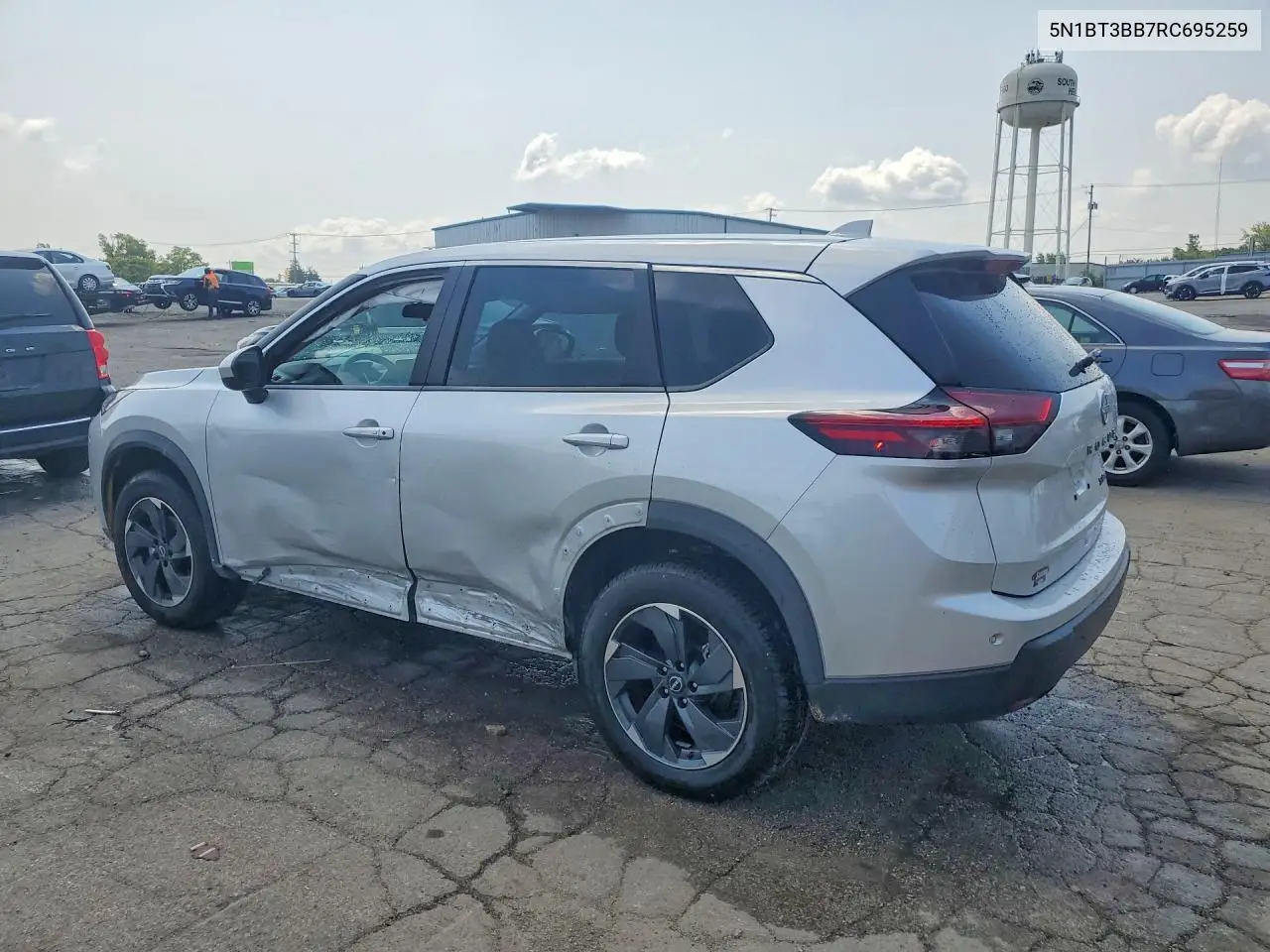 2024 Nissan Rogue Sv VIN: 5N1BT3BB7RC695259 Lot: 61530246