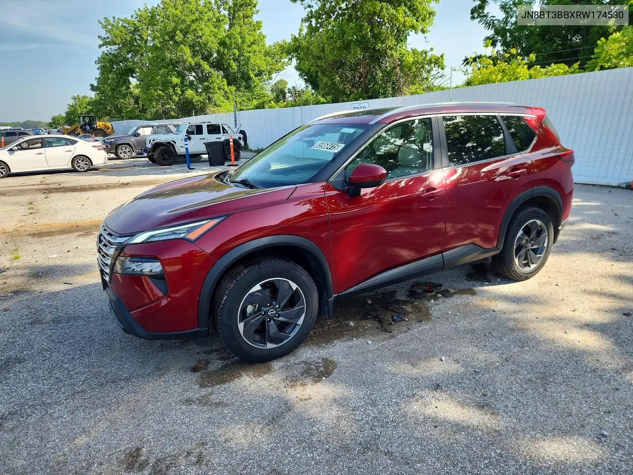 2024 Nissan Rogue Sv VIN: JN8BT3BBXRW174530 Lot: 85968415