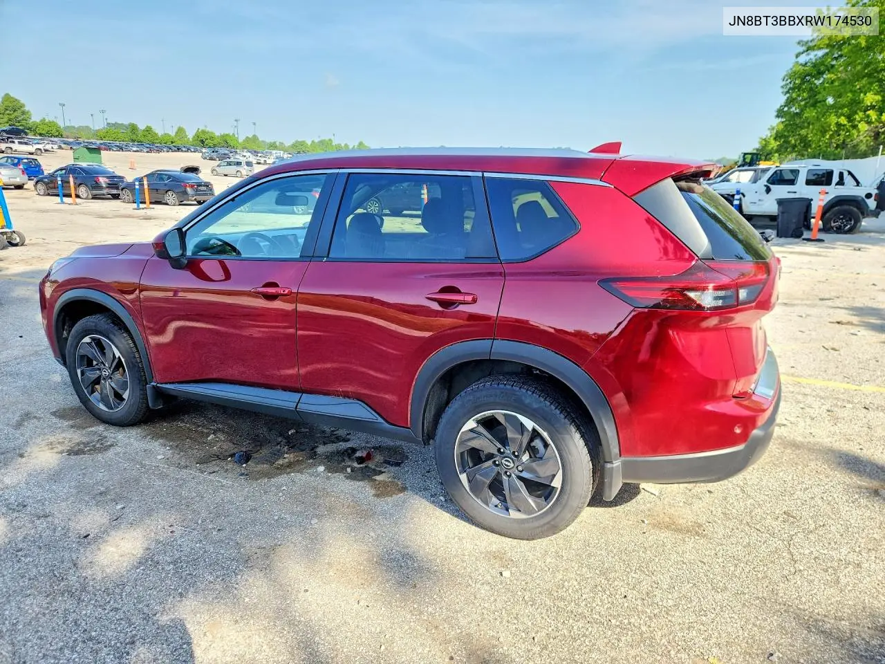 2024 Nissan Rogue Sv VIN: JN8BT3BBXRW174530 Lot: 85968415