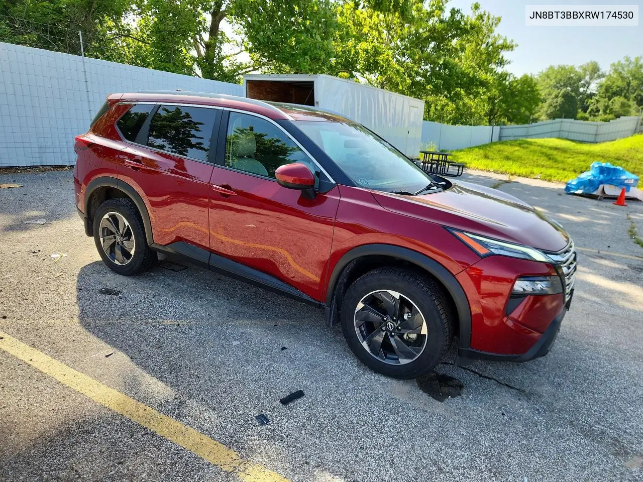 2024 Nissan Rogue Sv VIN: JN8BT3BBXRW174530 Lot: 85968415