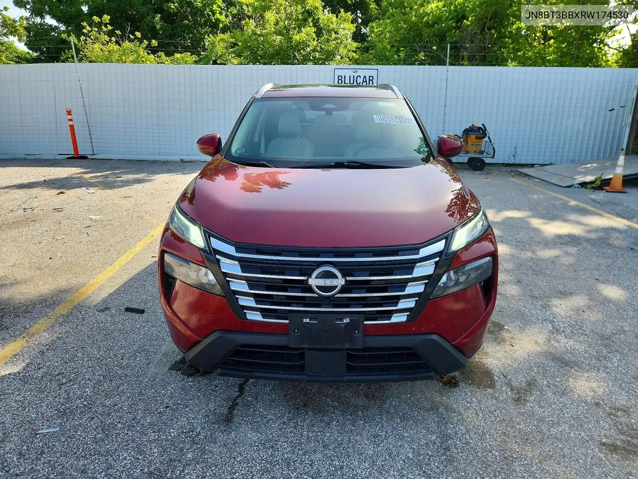 2024 Nissan Rogue Sv VIN: JN8BT3BBXRW174530 Lot: 85968415
