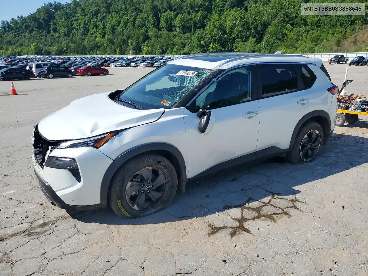 2025 Nissan Rogue Sv VIN: 5N1BT3BB0SC858646 Lot: 51924276