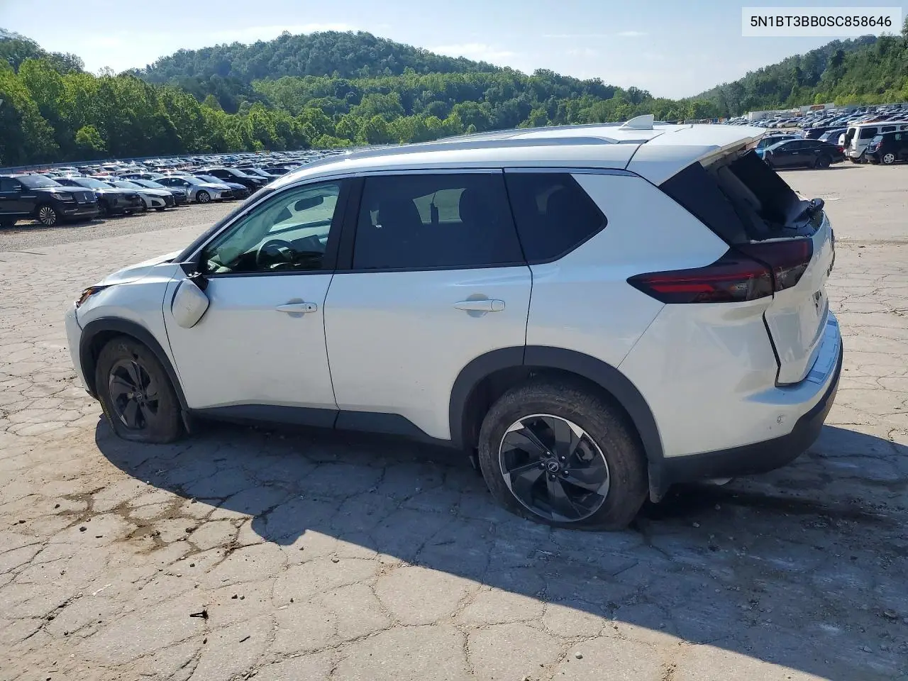 2025 Nissan Rogue Sv VIN: 5N1BT3BB0SC858646 Lot: 51924276