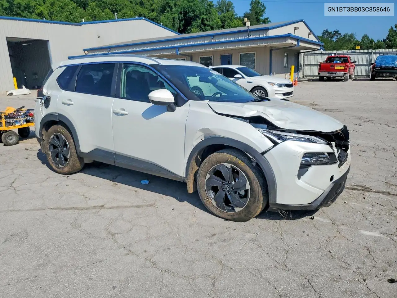 2025 Nissan Rogue Sv VIN: 5N1BT3BB0SC858646 Lot: 51924276