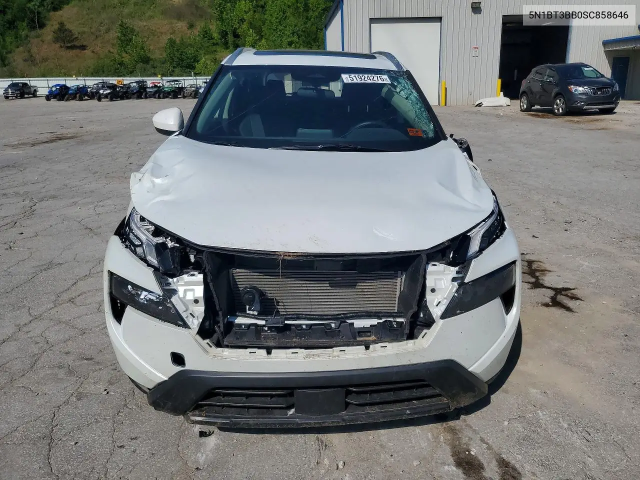 2025 Nissan Rogue Sv VIN: 5N1BT3BB0SC858646 Lot: 51924276