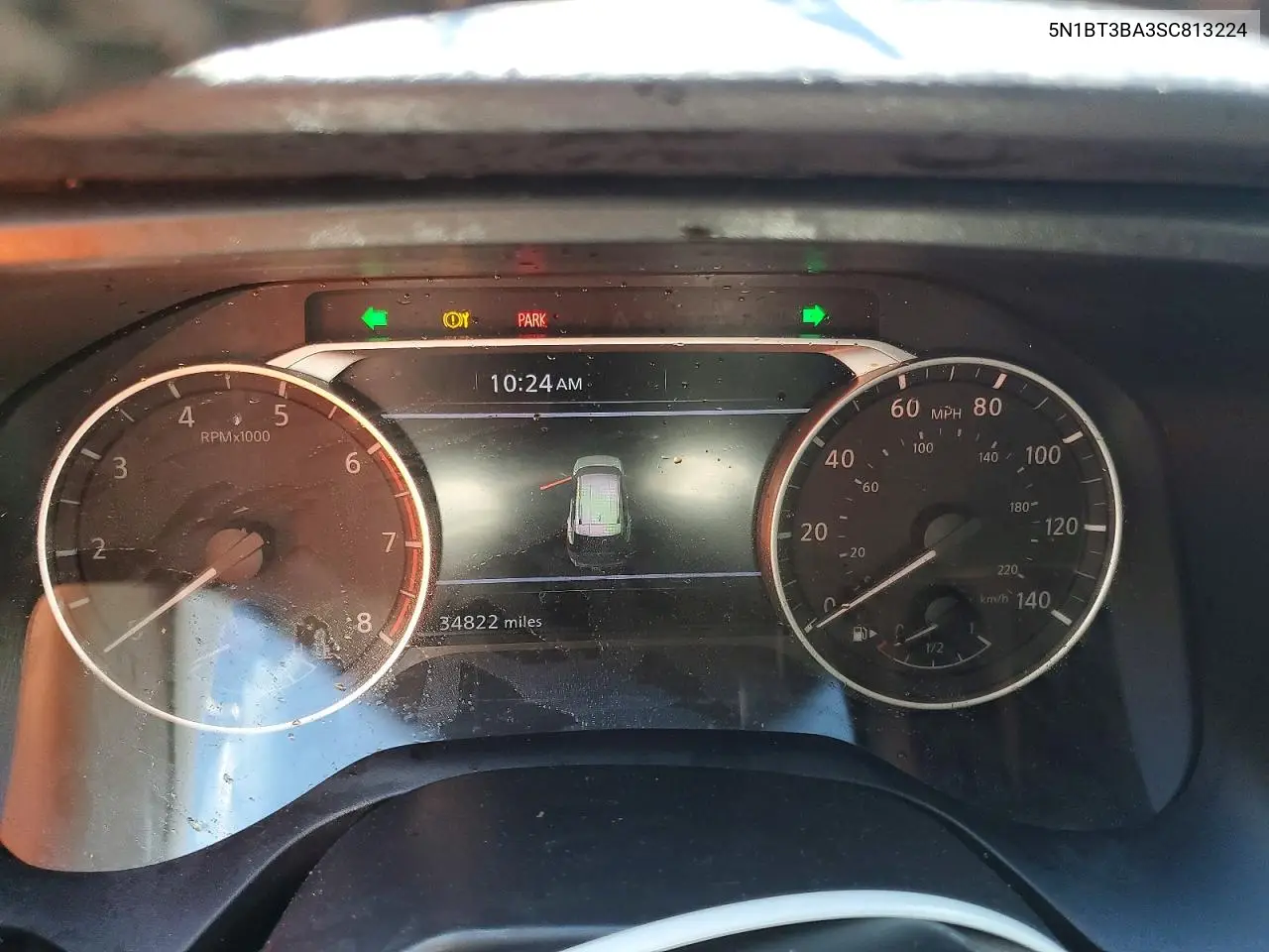 2025 Nissan Rogue Sv VIN: 5N1BT3BA3SC813224 Lot: 58610436