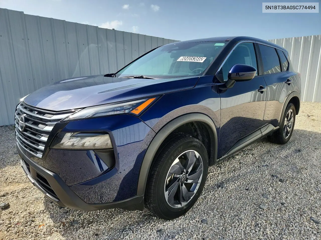 2025 Nissan Rogue Sv VIN: 5N1BT3BA0SC774494 Lot: 60405366