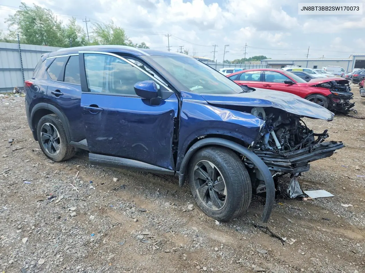 2025 Nissan Rogue Sv VIN: JN8BT3BB2SW170073 Lot: 61924956