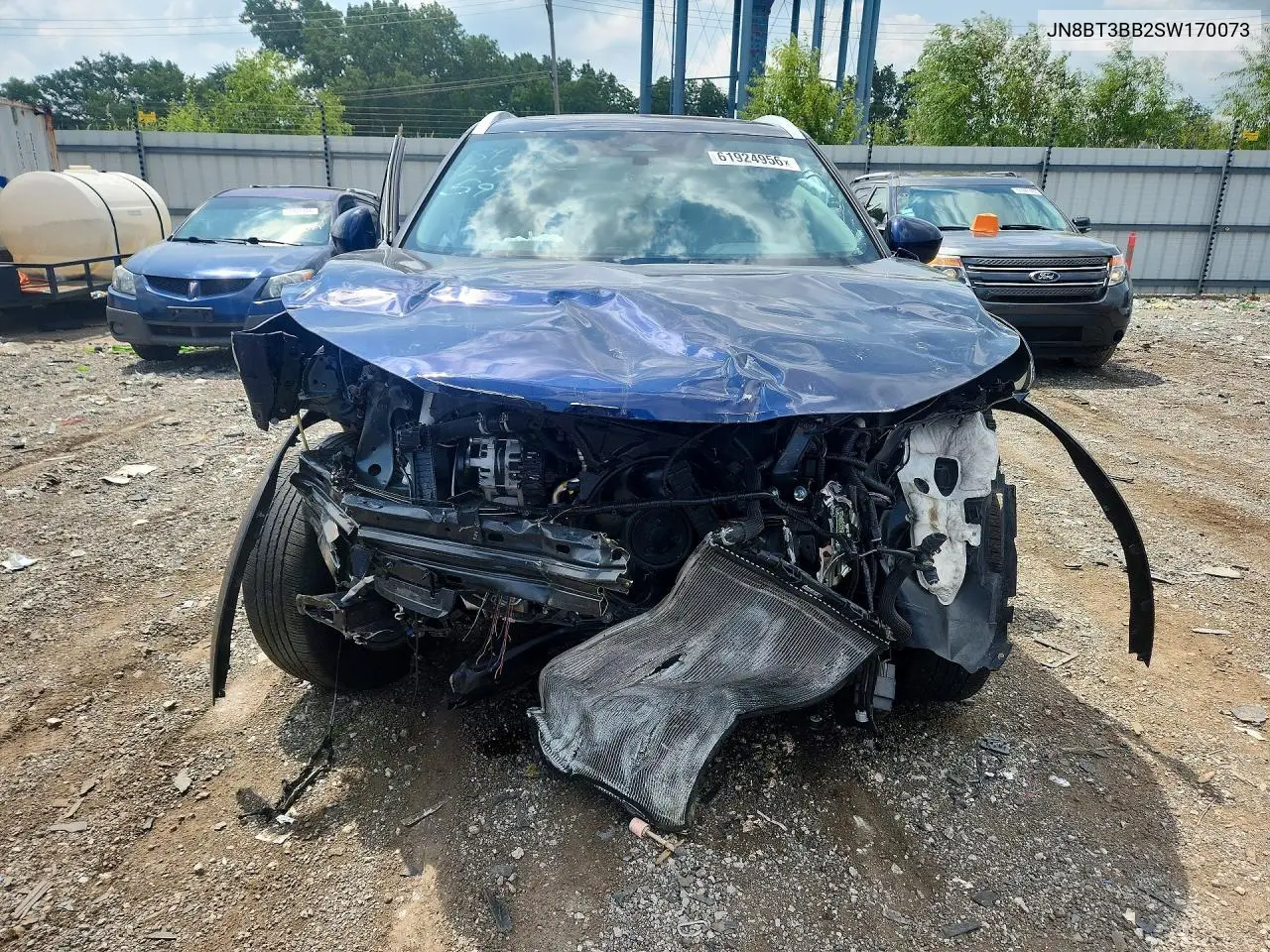 2025 Nissan Rogue Sv VIN: JN8BT3BB2SW170073 Lot: 61924956