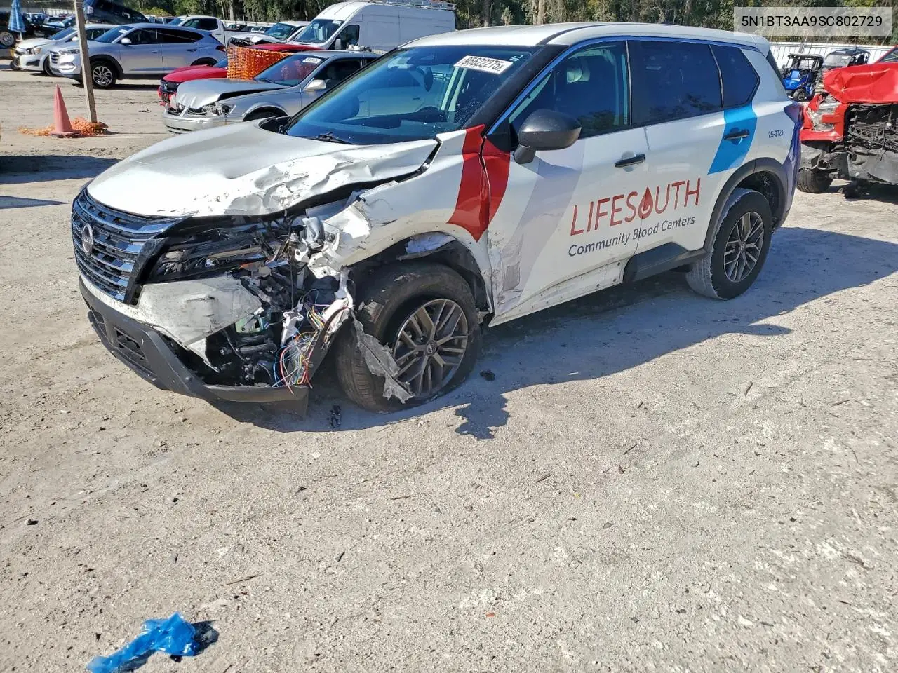 5N1BT3AA9SC802729 2025 Nissan Rogue S