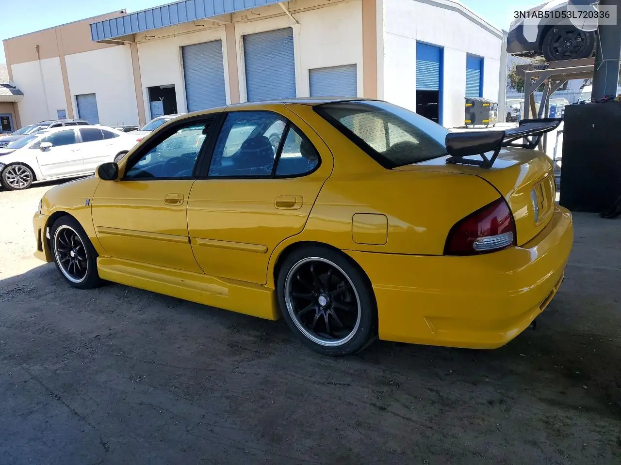 2003 Nissan Sentra Se-R Spec V VIN: 3N1AB51D53L720336 Lot: 54479826
