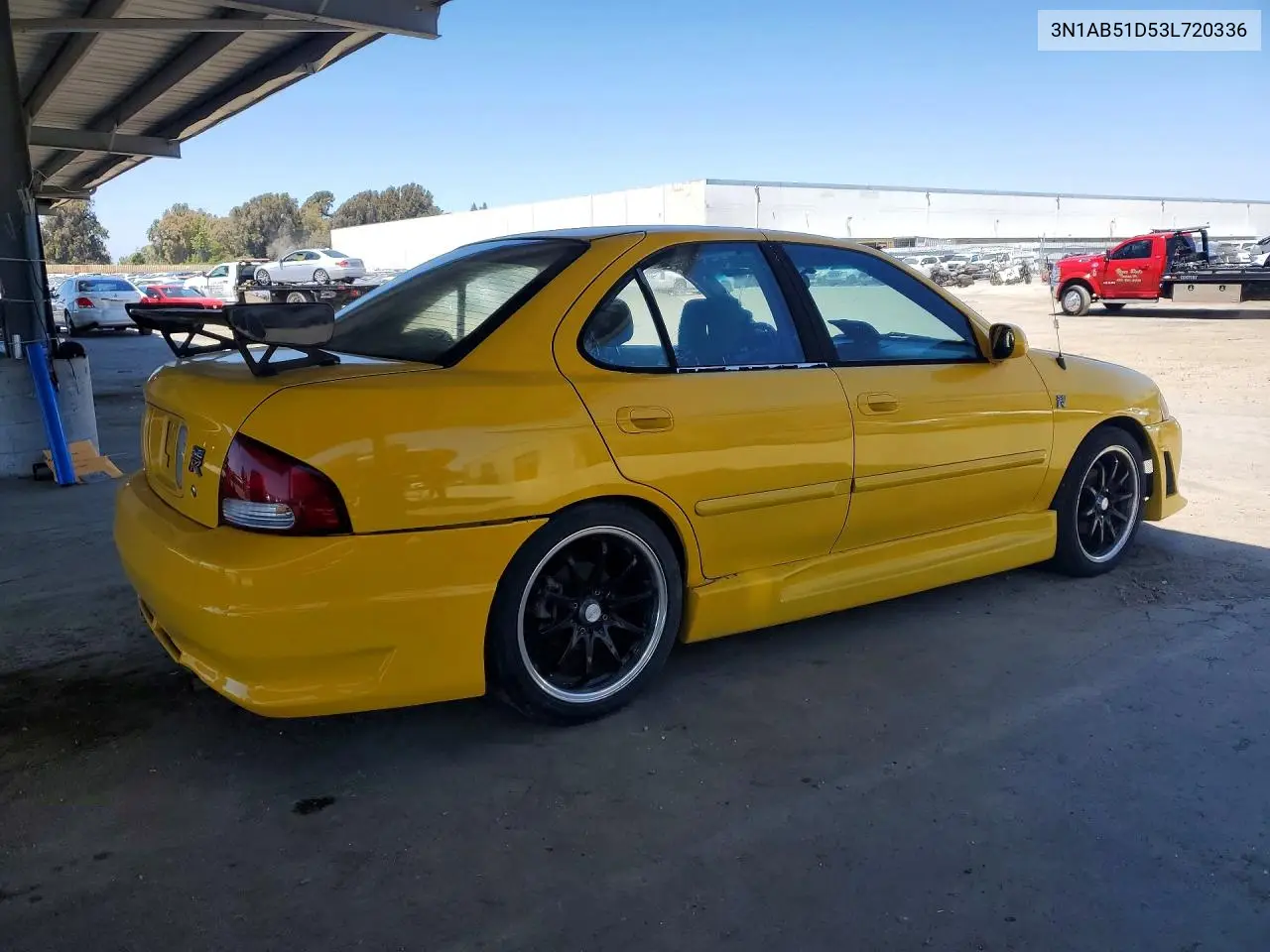 2003 Nissan Sentra Se-R Spec V VIN: 3N1AB51D53L720336 Lot: 54479826