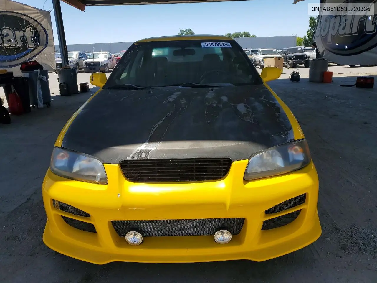 2003 Nissan Sentra Se-R Spec V VIN: 3N1AB51D53L720336 Lot: 54479826