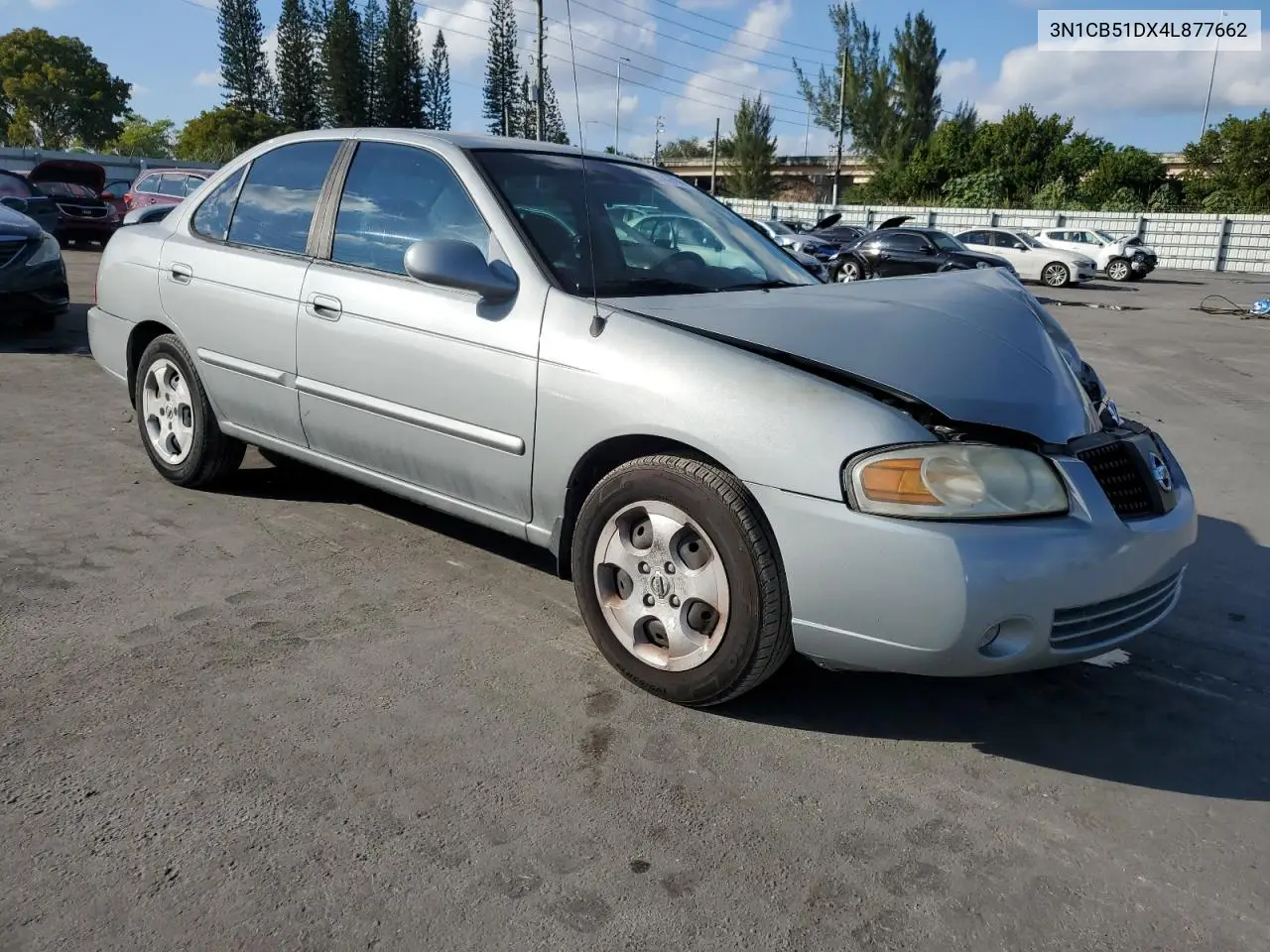 3N1CB51DX4L877662 2004 Nissan Sentra 1.8