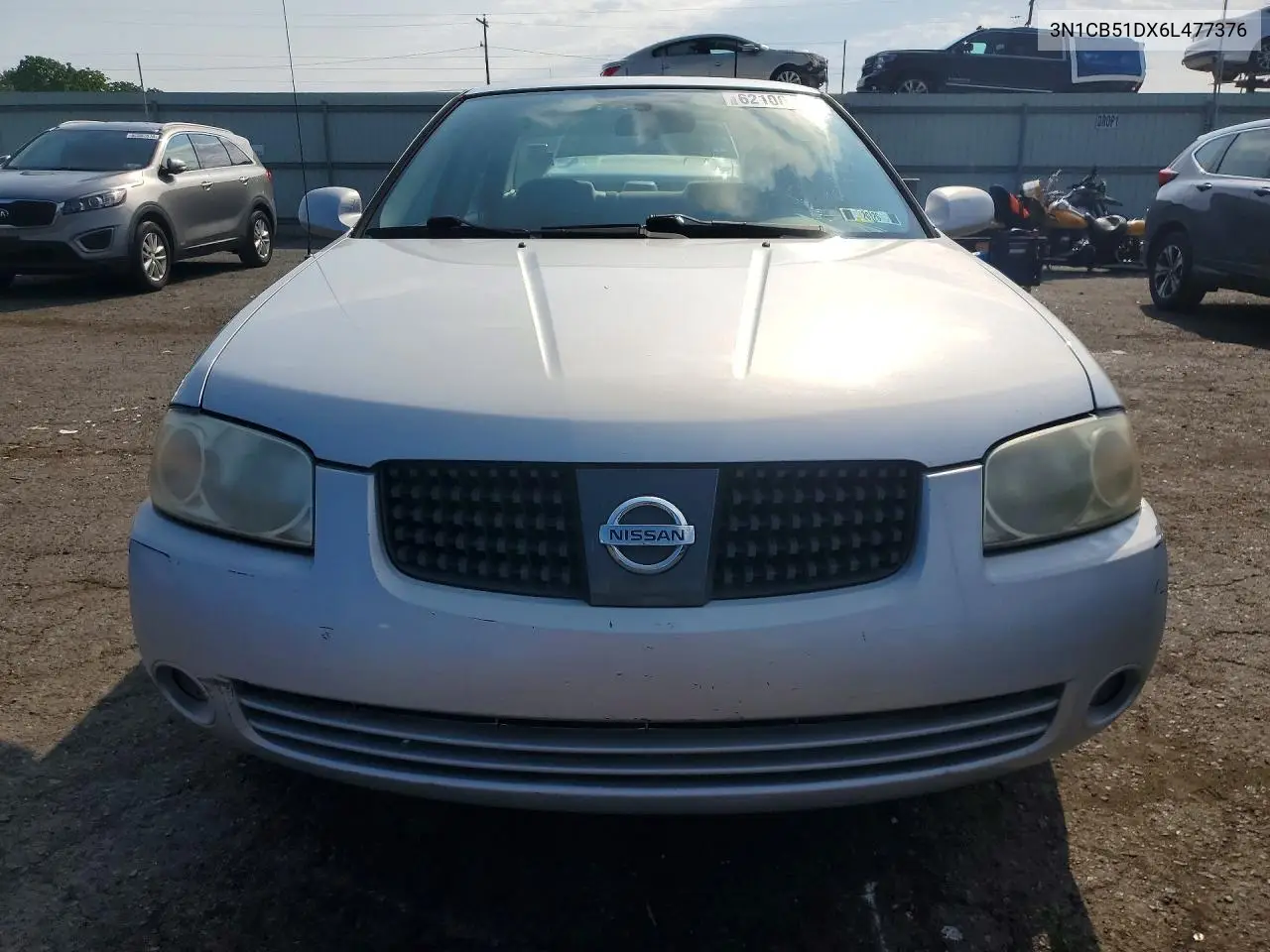 2006 Nissan Sentra 1.8 VIN: 3N1CB51DX6L477376 Lot: 62106106