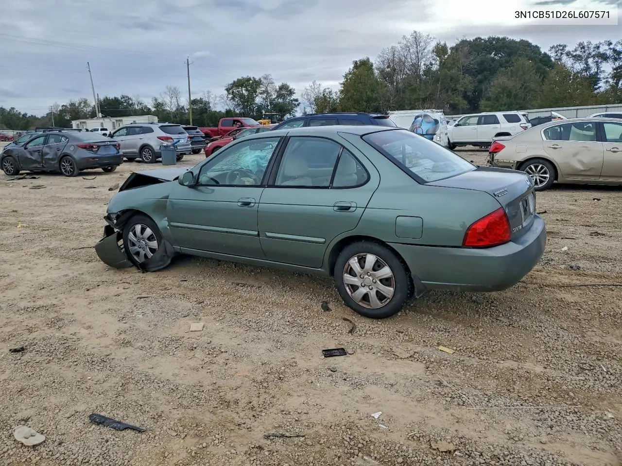 3N1CB51D26L607571 2006 Nissan Sentra 1.8