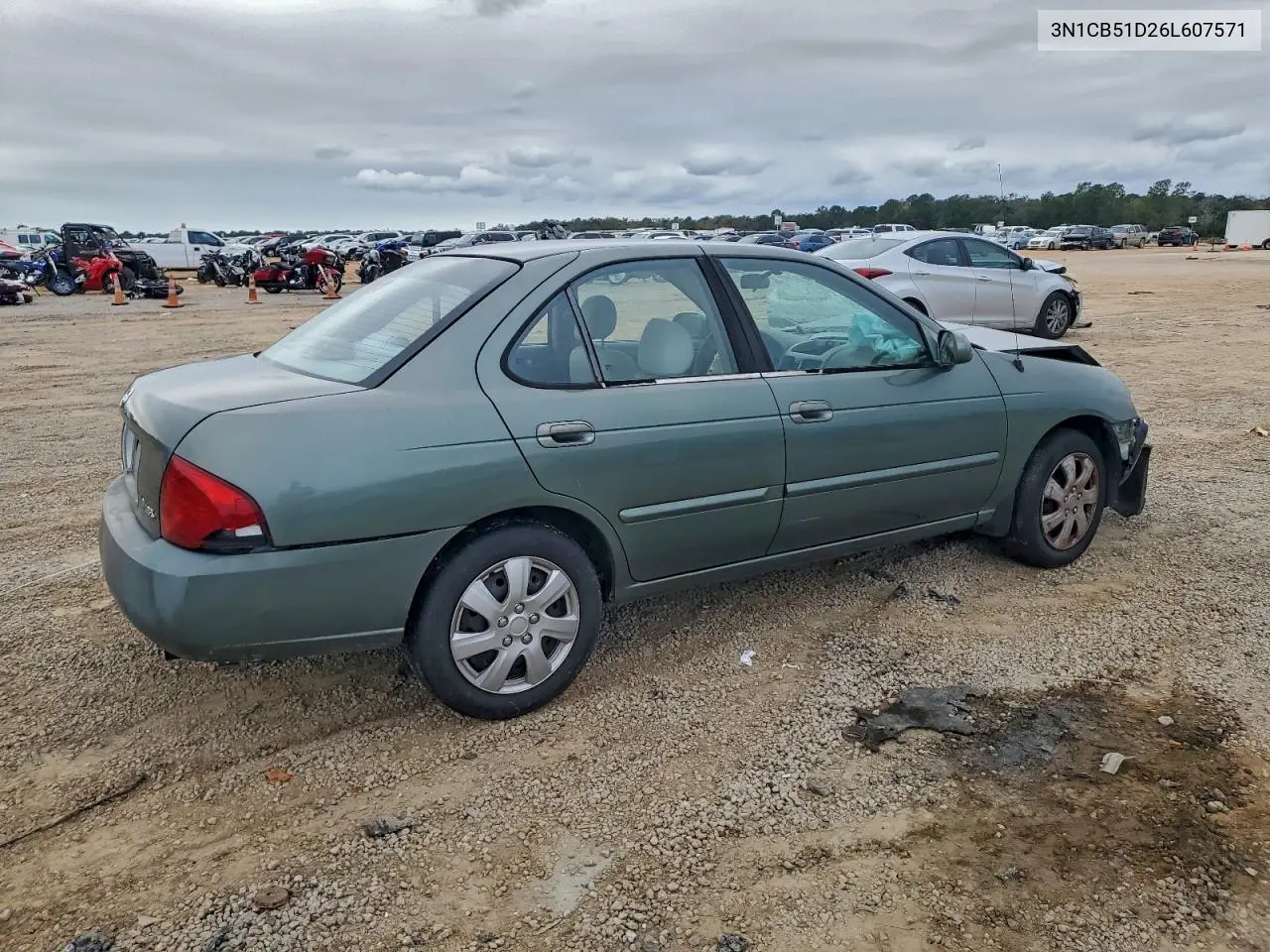 3N1CB51D26L607571 2006 Nissan Sentra 1.8