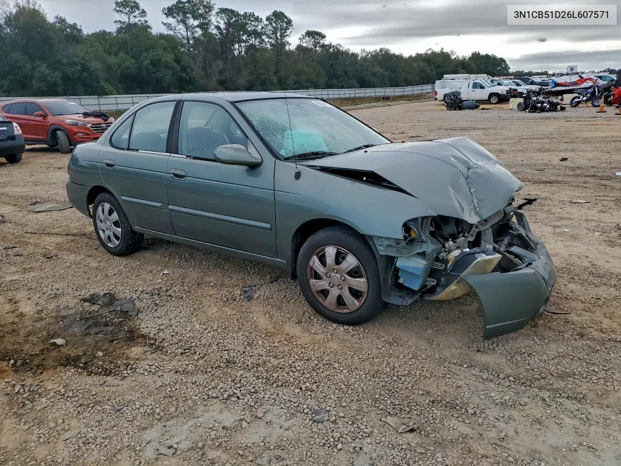 3N1CB51D26L607571 2006 Nissan Sentra 1.8