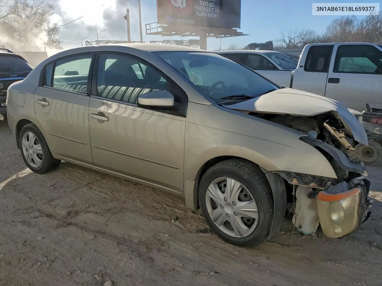 3N1AB61E18L659377 2008 Nissan Sentra 2.0