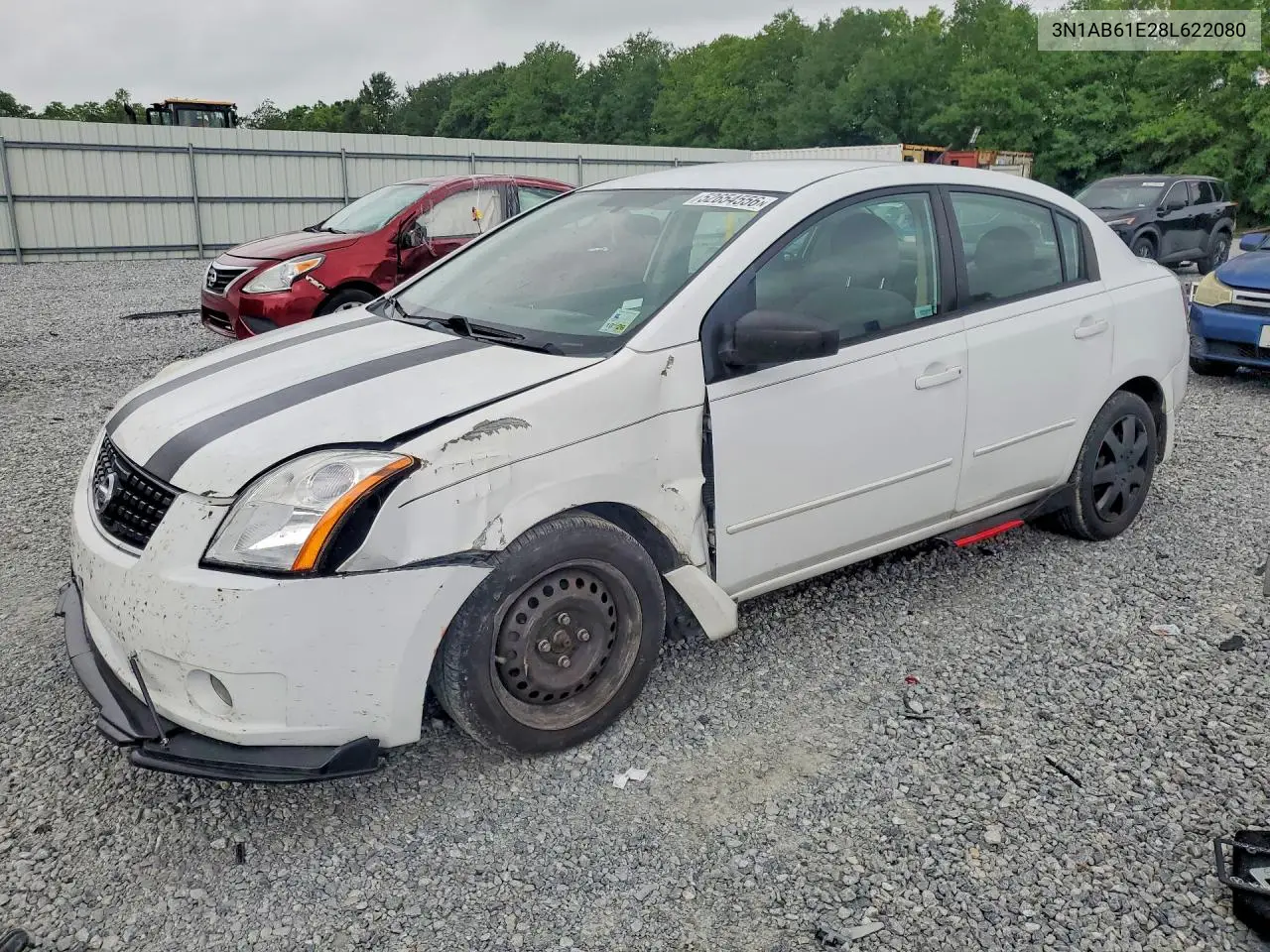 3N1AB61E28L622080 2008 Nissan Sentra 2.0
