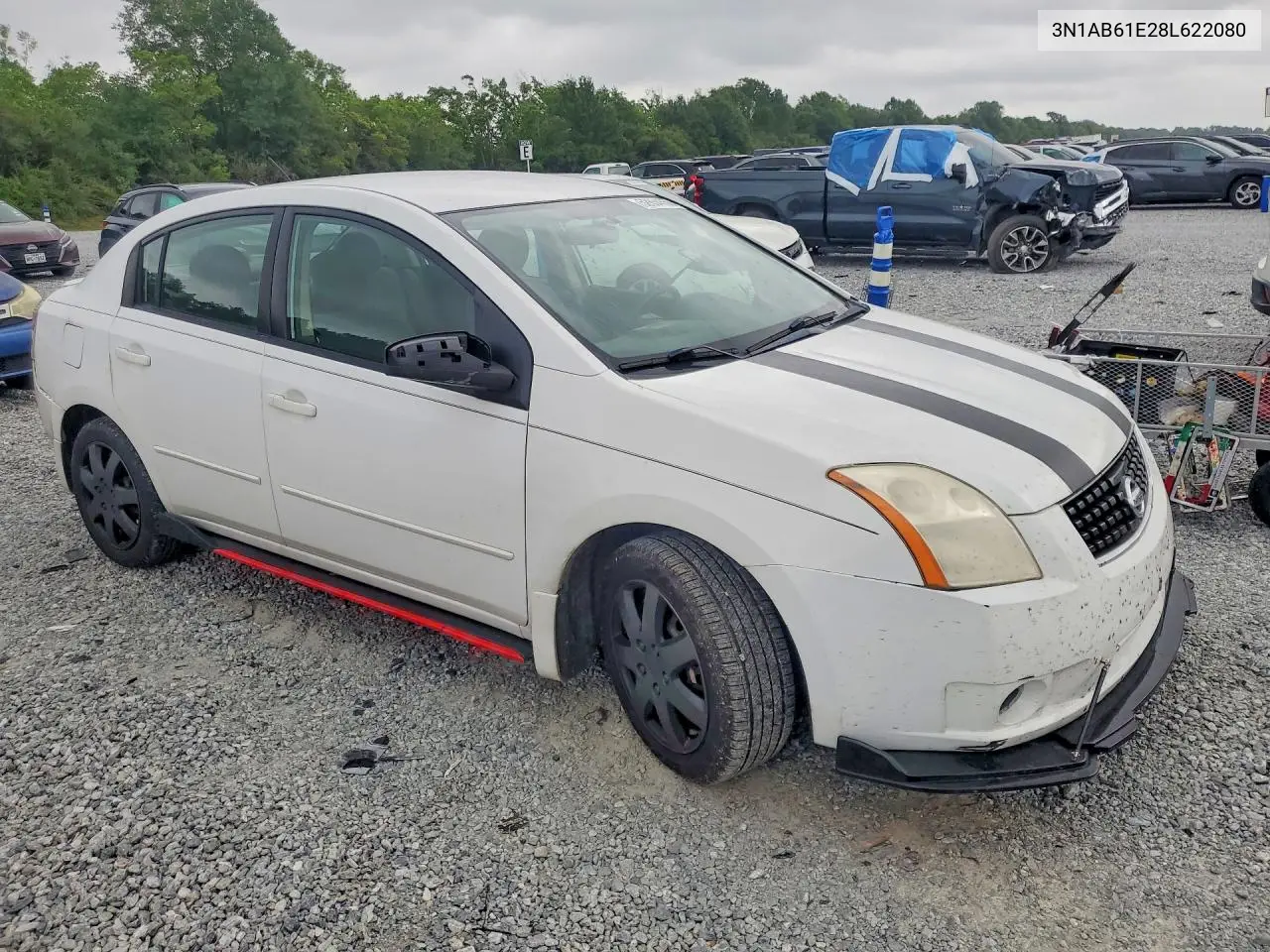 3N1AB61E28L622080 2008 Nissan Sentra 2.0