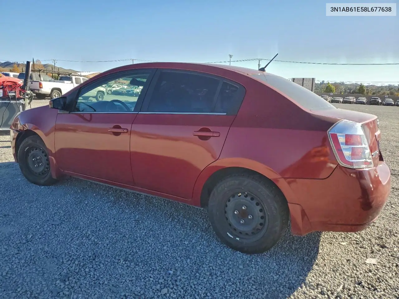 3N1AB61E58L677638 2008 Nissan Sentra 2.0